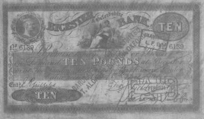 Bicester ten pound note