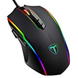 PICTEK Gaming Mouse Wired, 8 Programmable Buttons, Chroma RGB Backlit, 7200 DPI...